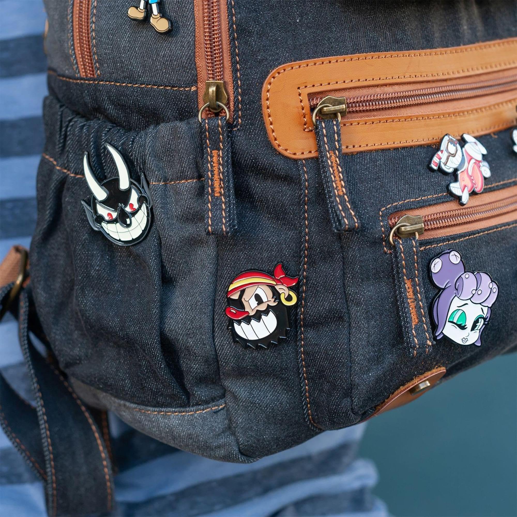 Foto 5 pulgar | Pin De Coleccionista Cuphead Pirate Boss Esmaltado Just Funky - Venta Internacional.