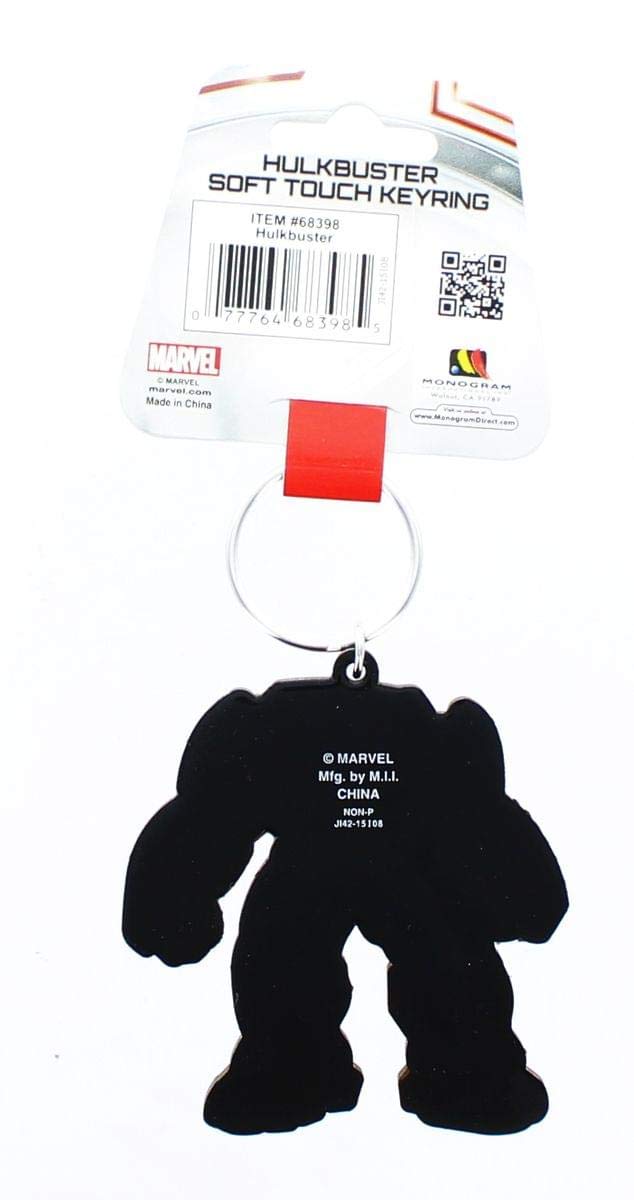 Foto 3 pulgar | Llavero Marvel Hulkbuster Soft Touch Pvc - Venta Internacional.