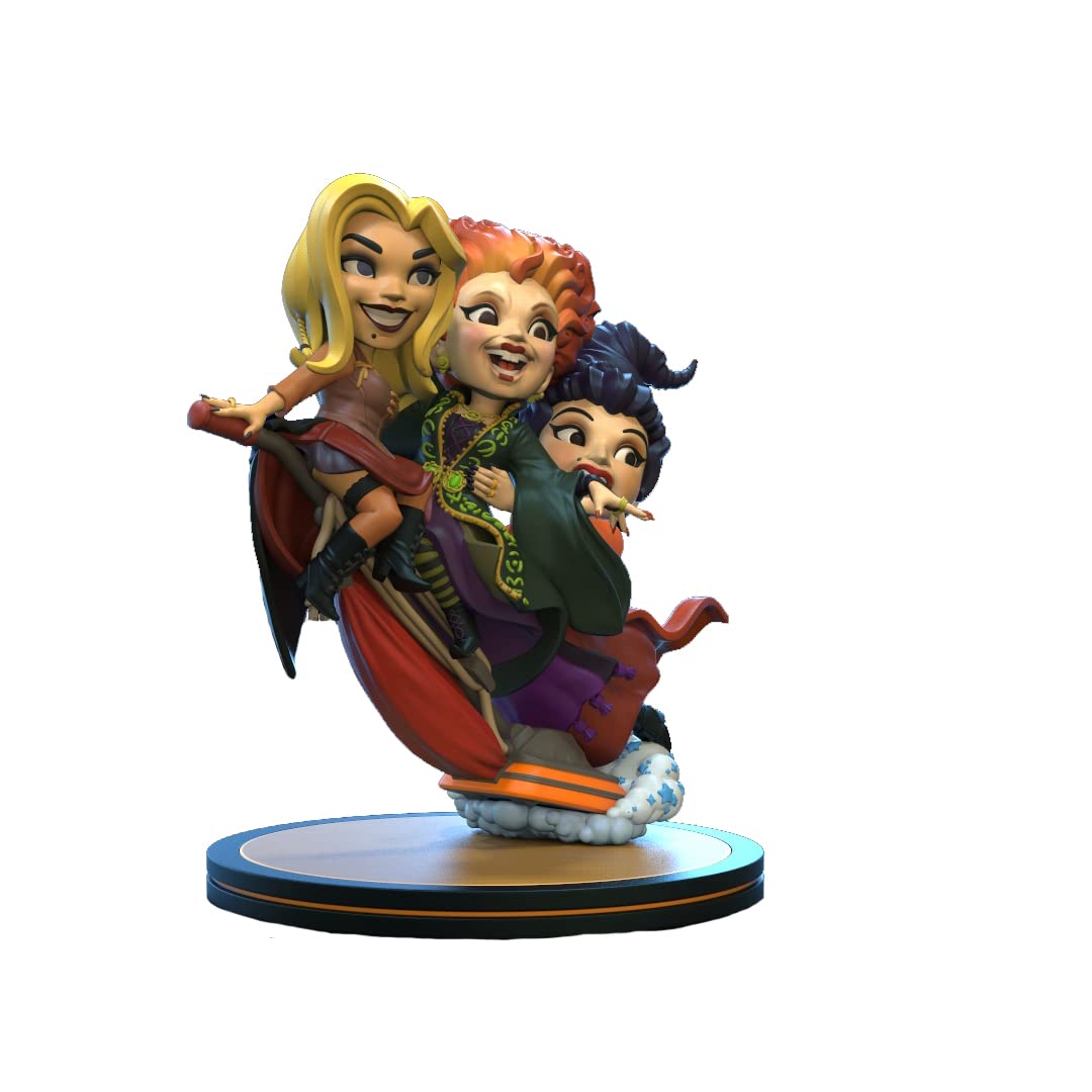 Foto 3 pulgar | Figura Q-fit Max Disney Hocus Pocus Qmx Sanderson Sisters - Venta Internacional.