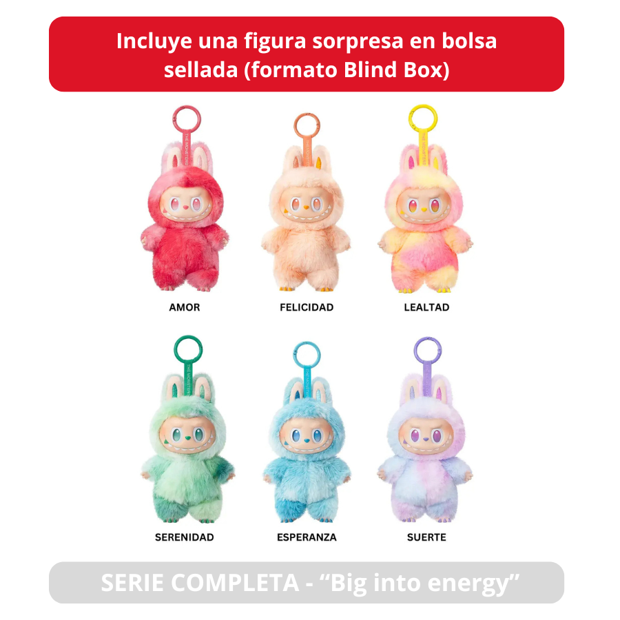 Foto 4 pulgar | LABUBU Big Into Energy, Figura De Colección, Calidad Premium