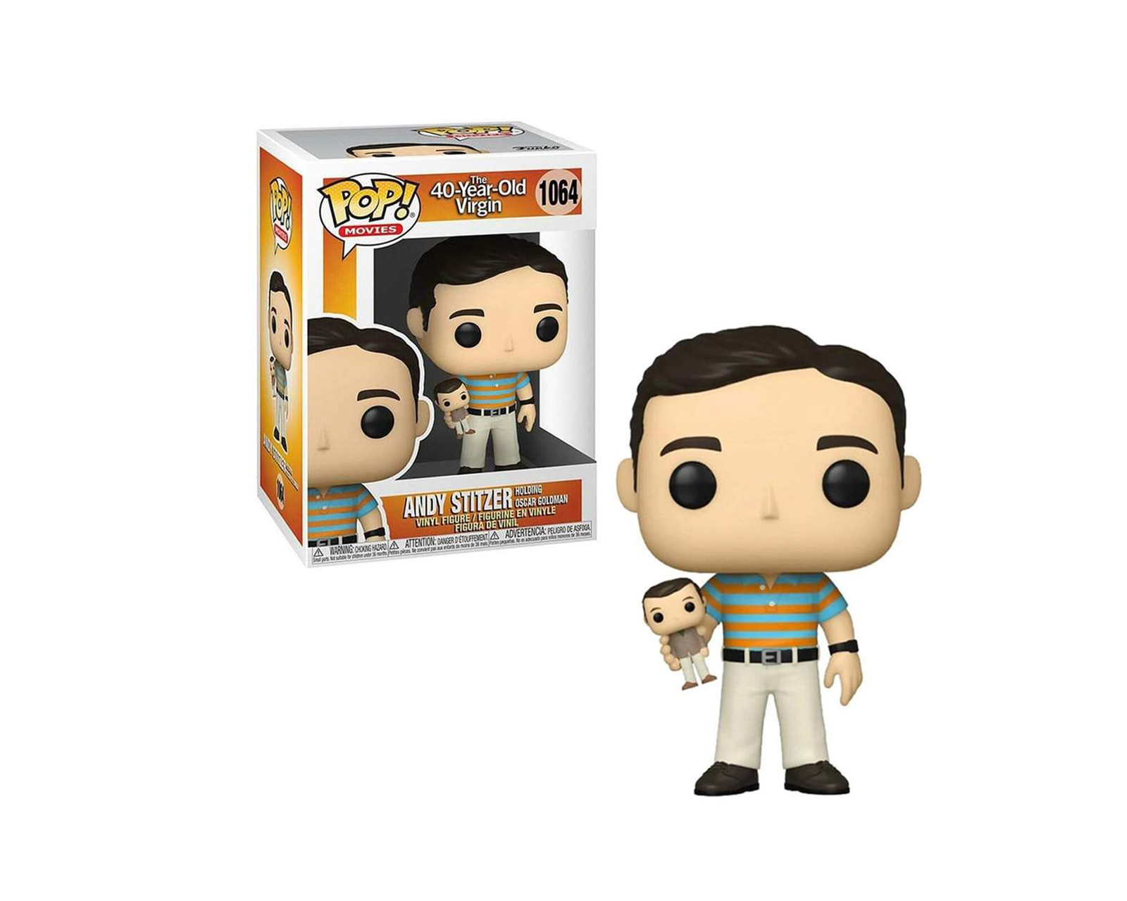 Foto 2 pulgar | Figura de Andy Stitzer 1064 The 40 Years Old Virgin Funko Pop Multicolor