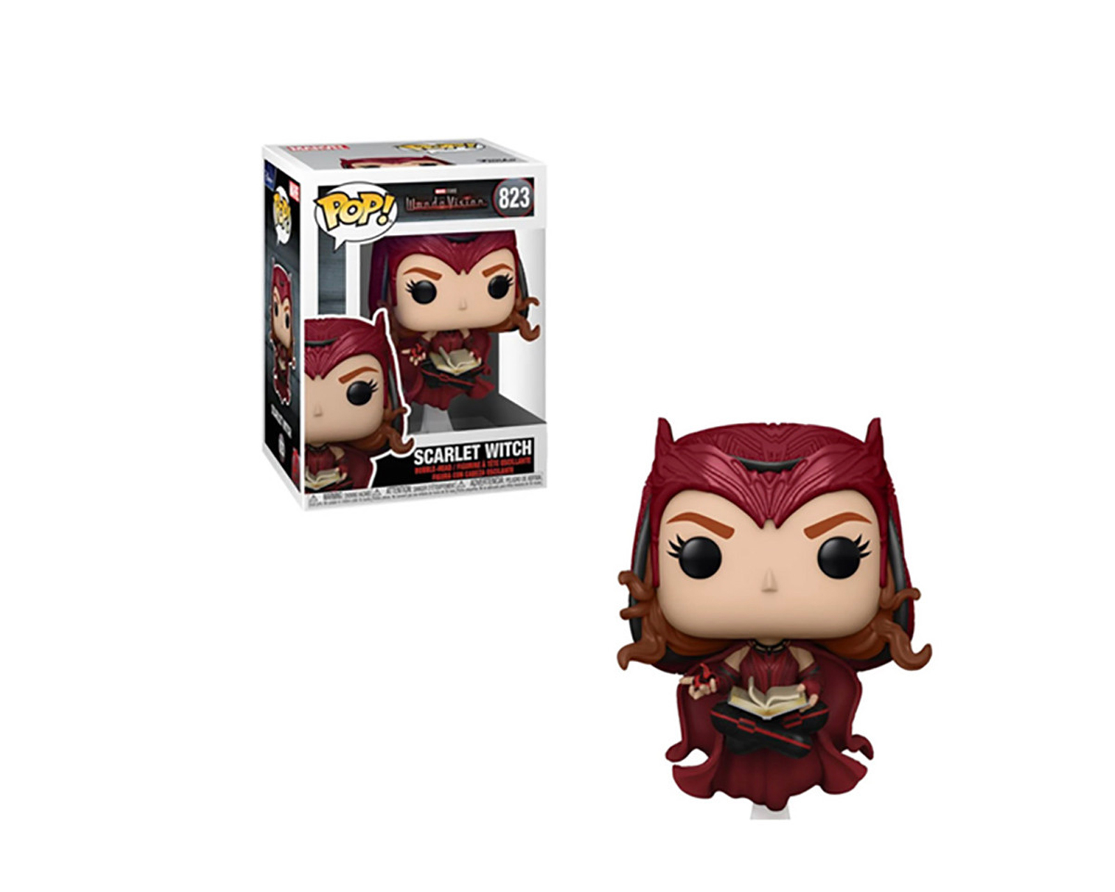 Foto 2 pulgar | Figura de Scarlet Witch 823 Wandavision Funko Pop Multicolor