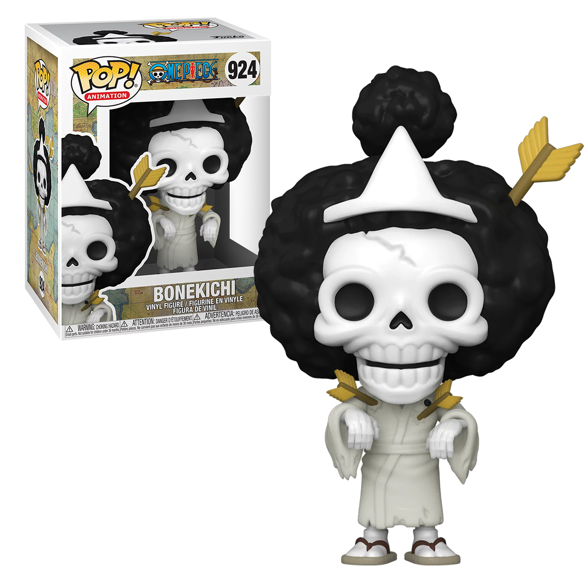 Foto 4 pulgar | Figura de Bonekichi 924 One Piece Funko Pop