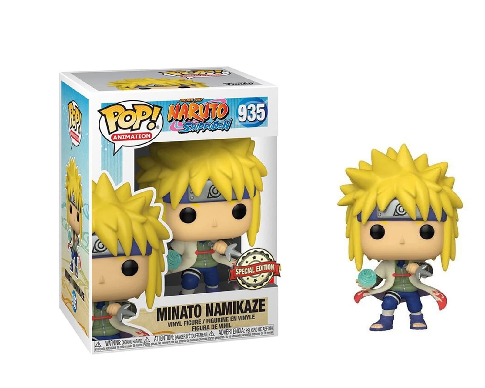 Figura de Funko Pop Minato Namikaze 935 de Naruto Shippuden Edición Especial $799