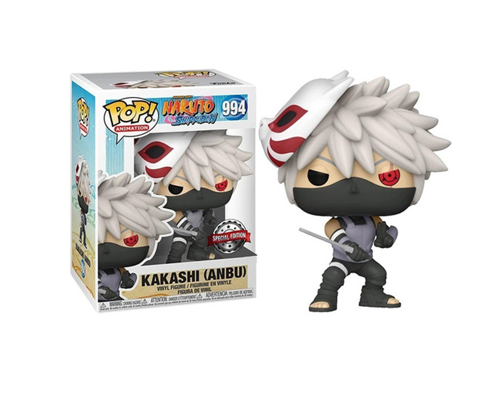 Foto 2 pulgar | Figura de Funko Pop Kakashi Anbu 994 Naruto Shippuden Especial Edición