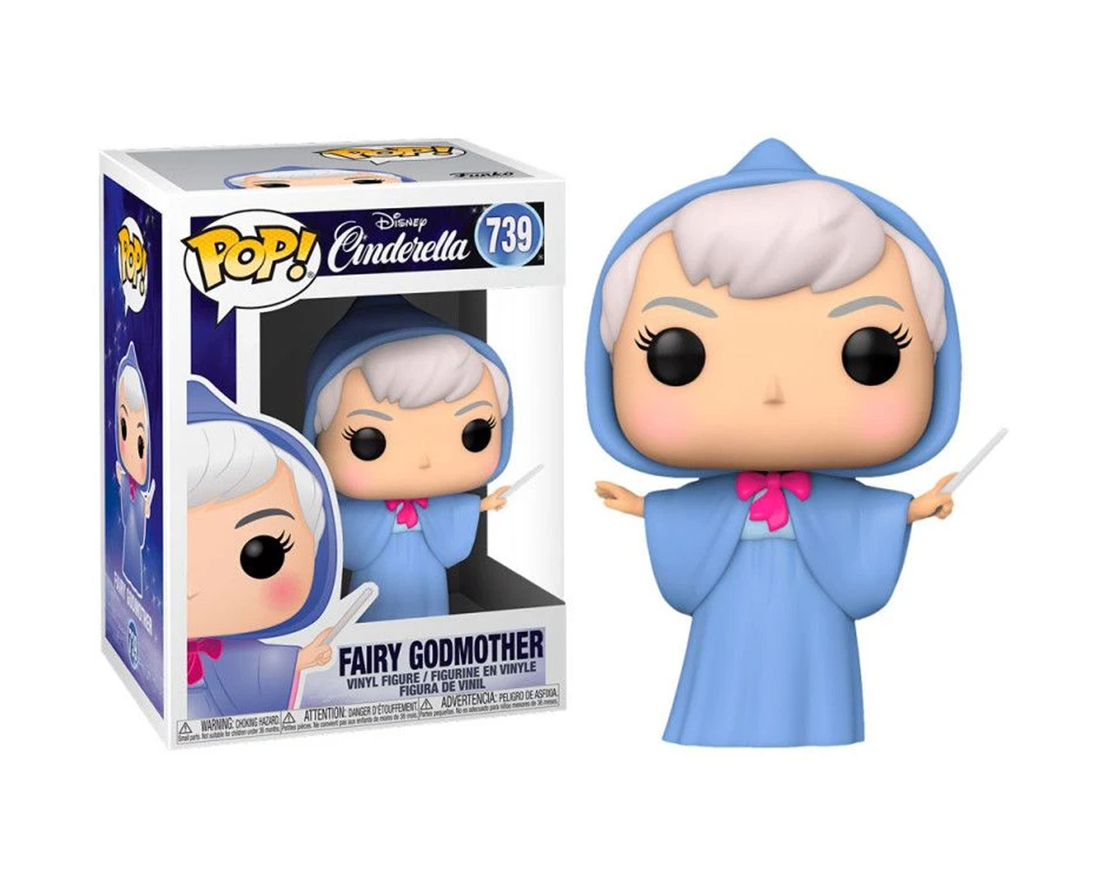 Foto 2 pulgar | Figura de Funko Pop Fairy Godmother 739 Cinderella