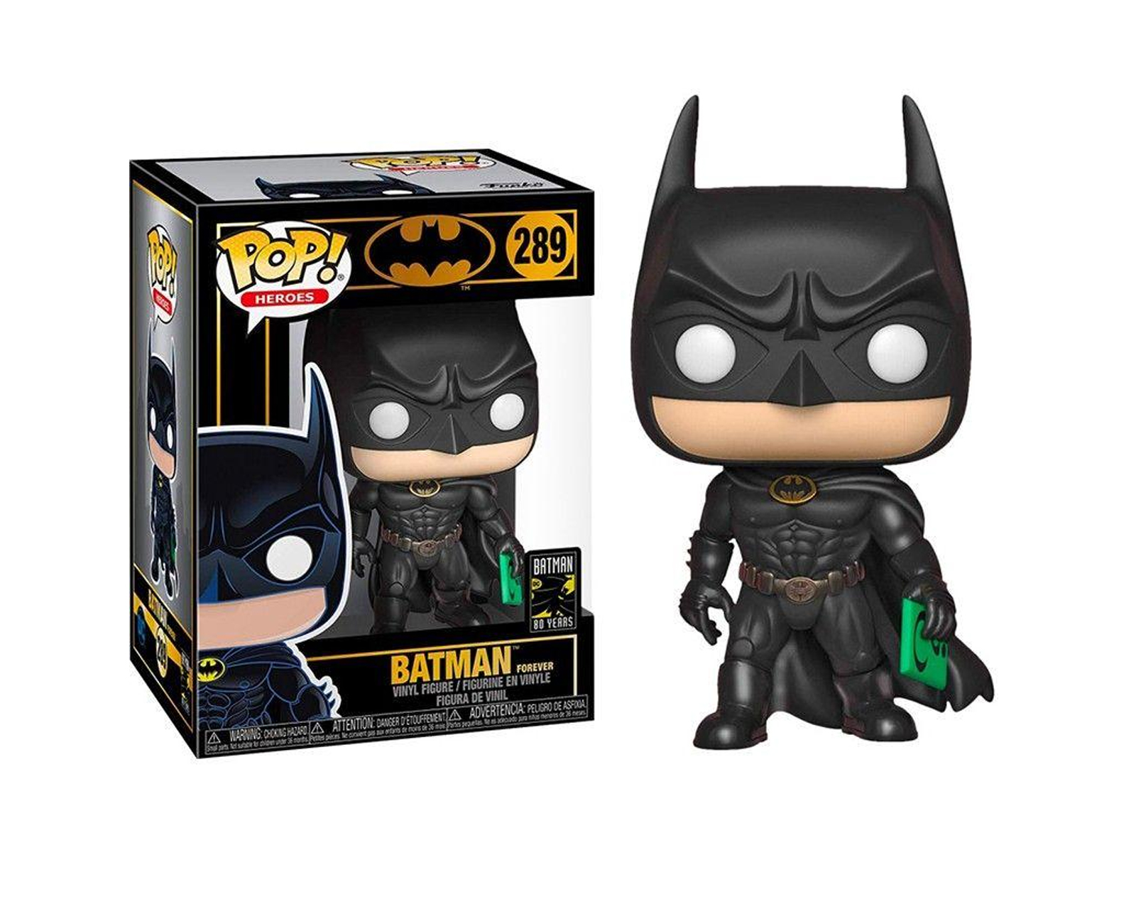 Foto 2 pulgar | Figura de Batman Forever 289 Batman 80 Years Funko Pop