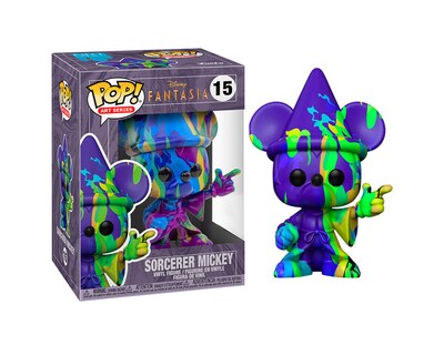 Foto 1 | Figura de Sorcerer Mickey 15 Disney Fantasía Art Funko Pop Multicolor