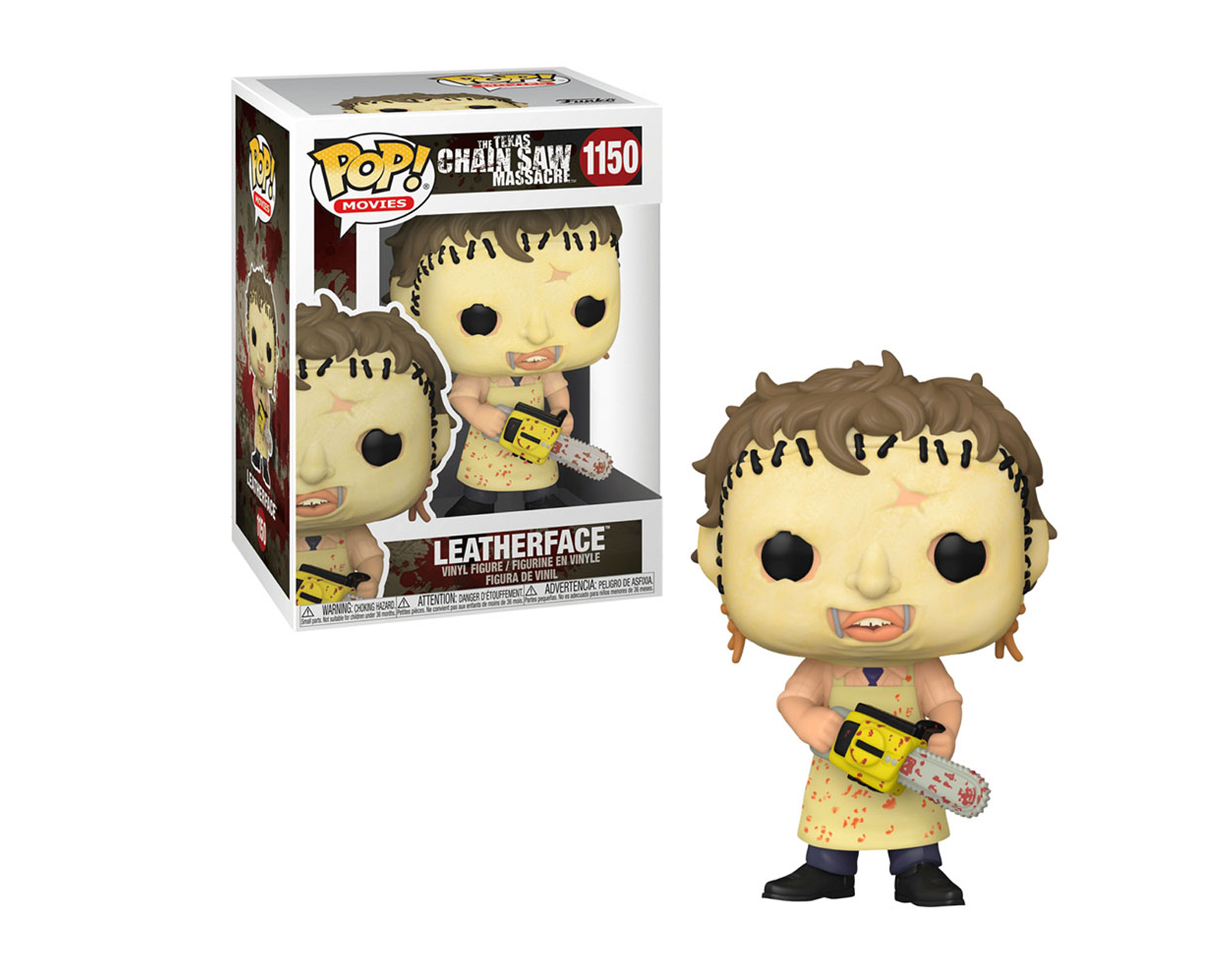 Foto 2 pulgar | Figura de Leatherface 1150 The Texas Chain Saw Funko Pop