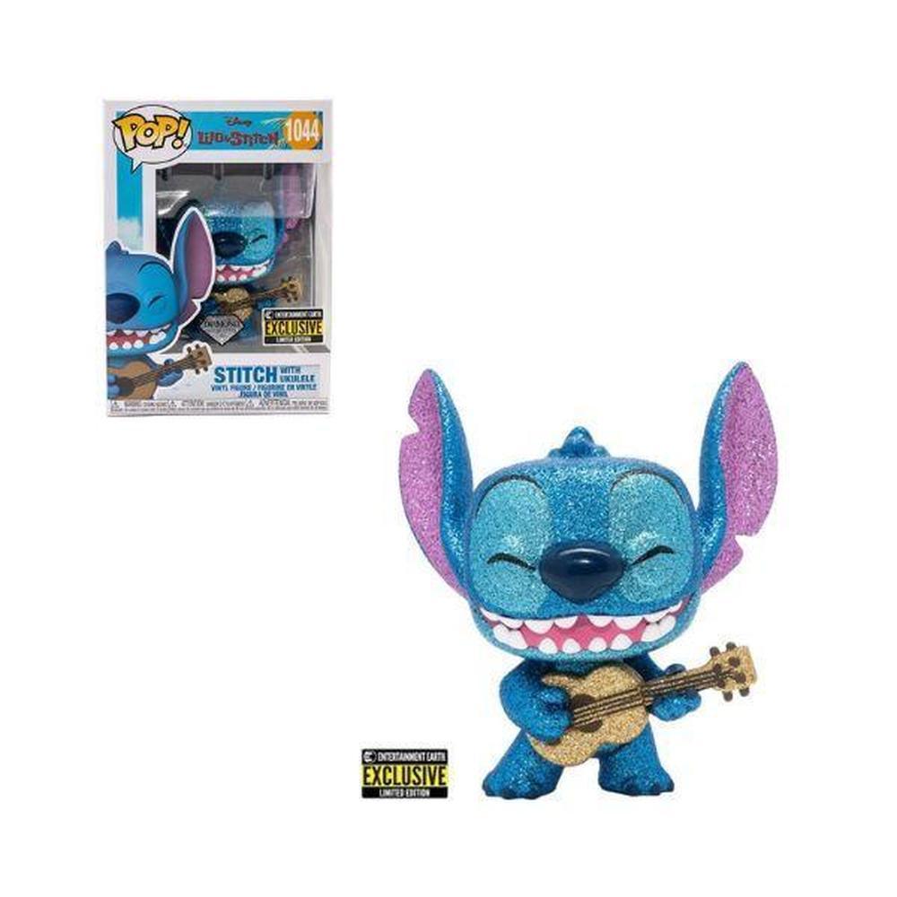 Foto 3 pulgar | Figura de Funko Pop Stitch con Ukulele 1044 de Lilo y Stitch