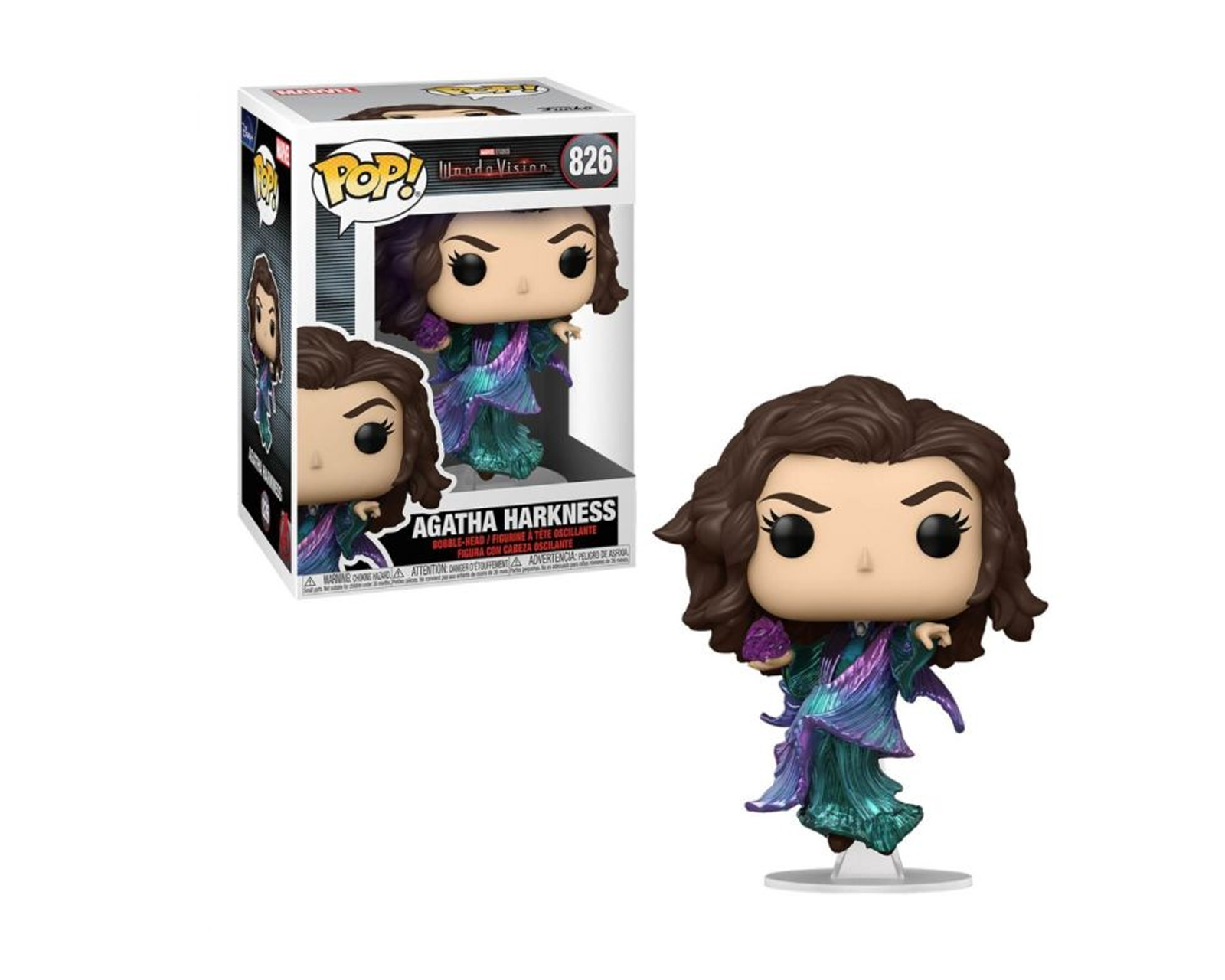 Foto 2 pulgar | Figura de Funko Pop Agatha Harkness 826 de Wandavision