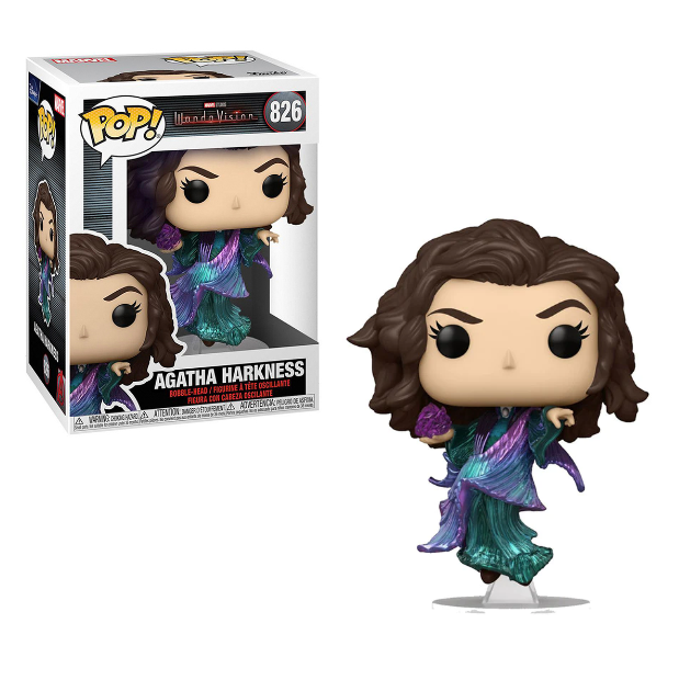 Foto 4 pulgar | Figura de Funko Pop Agatha Harkness 826 de Wandavision