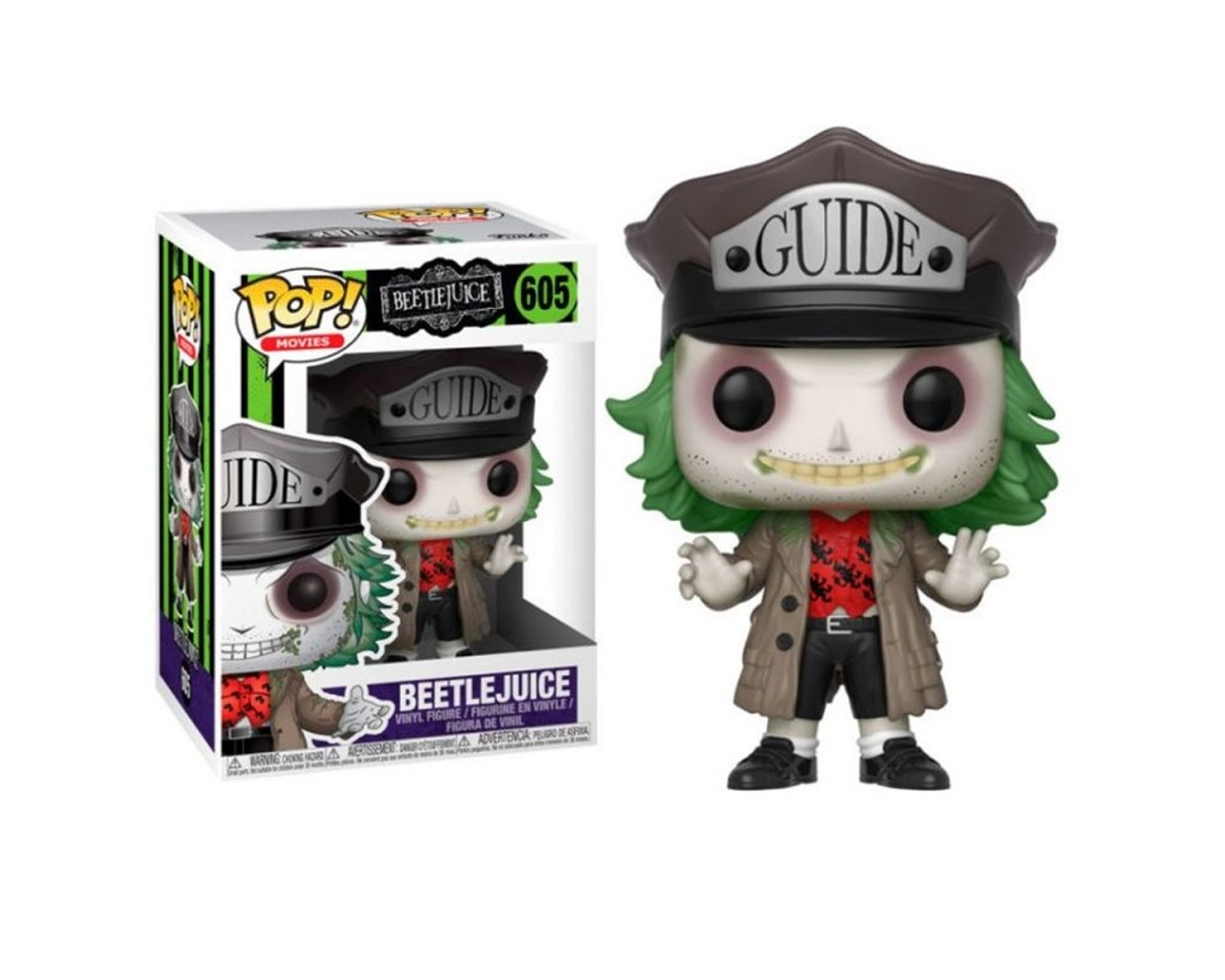 Foto 2 pulgar | Figura de Beetlejuice 605 Funko Pop