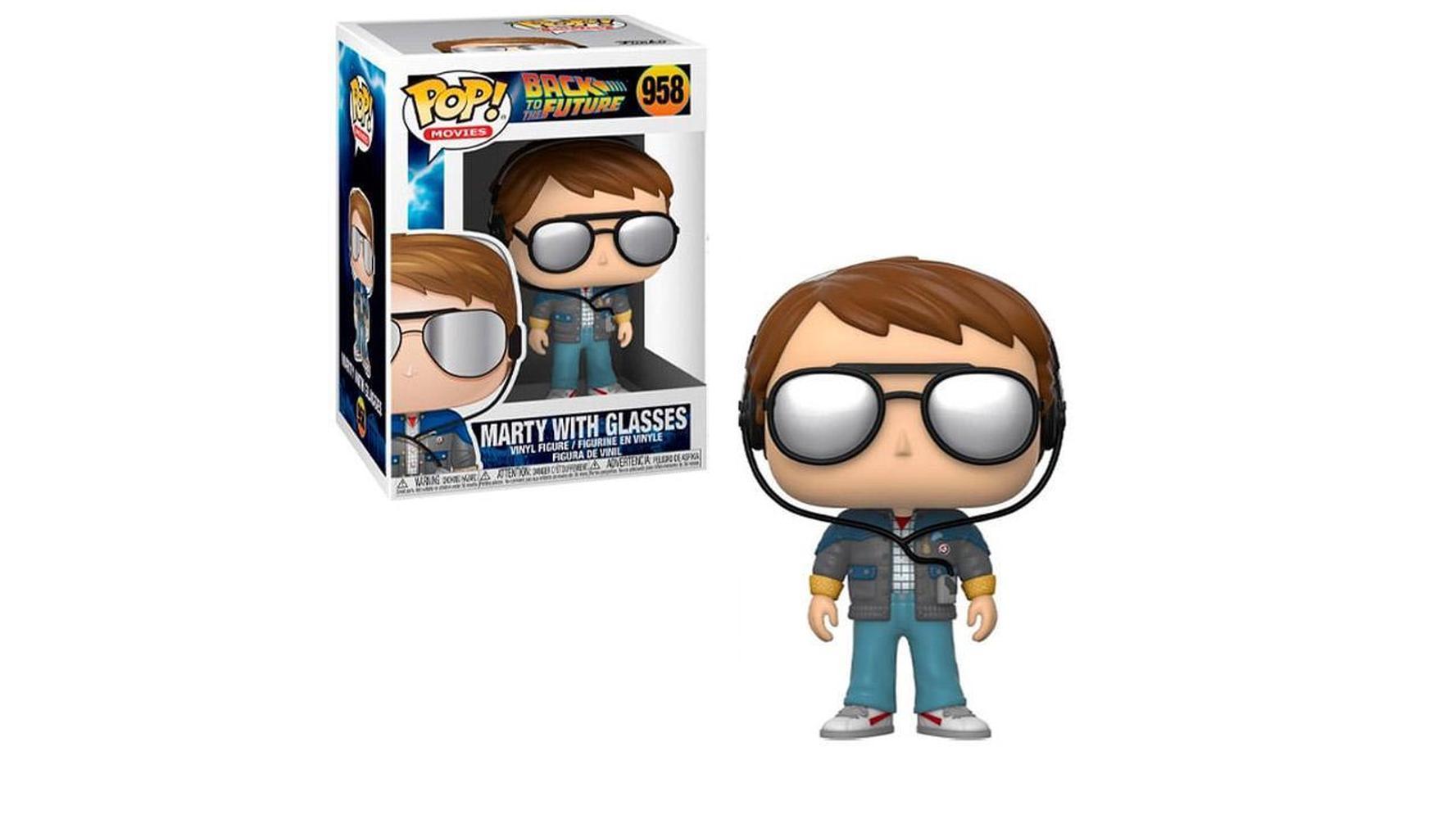 Foto 3 pulgar | Figura de Marty With Glasses 958 Back To The Future Funko Pop