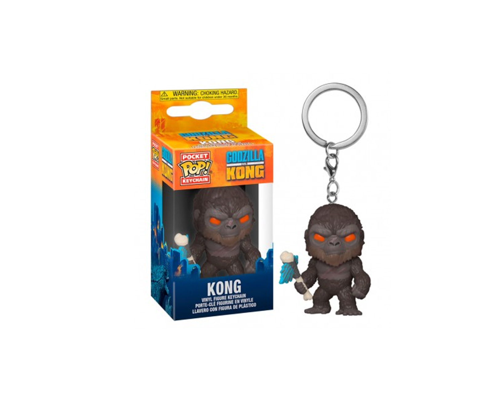 Foto 2 pulgar | Llavero Funko Pop Keychain Pocket Godzilla Vs Kong Pocket