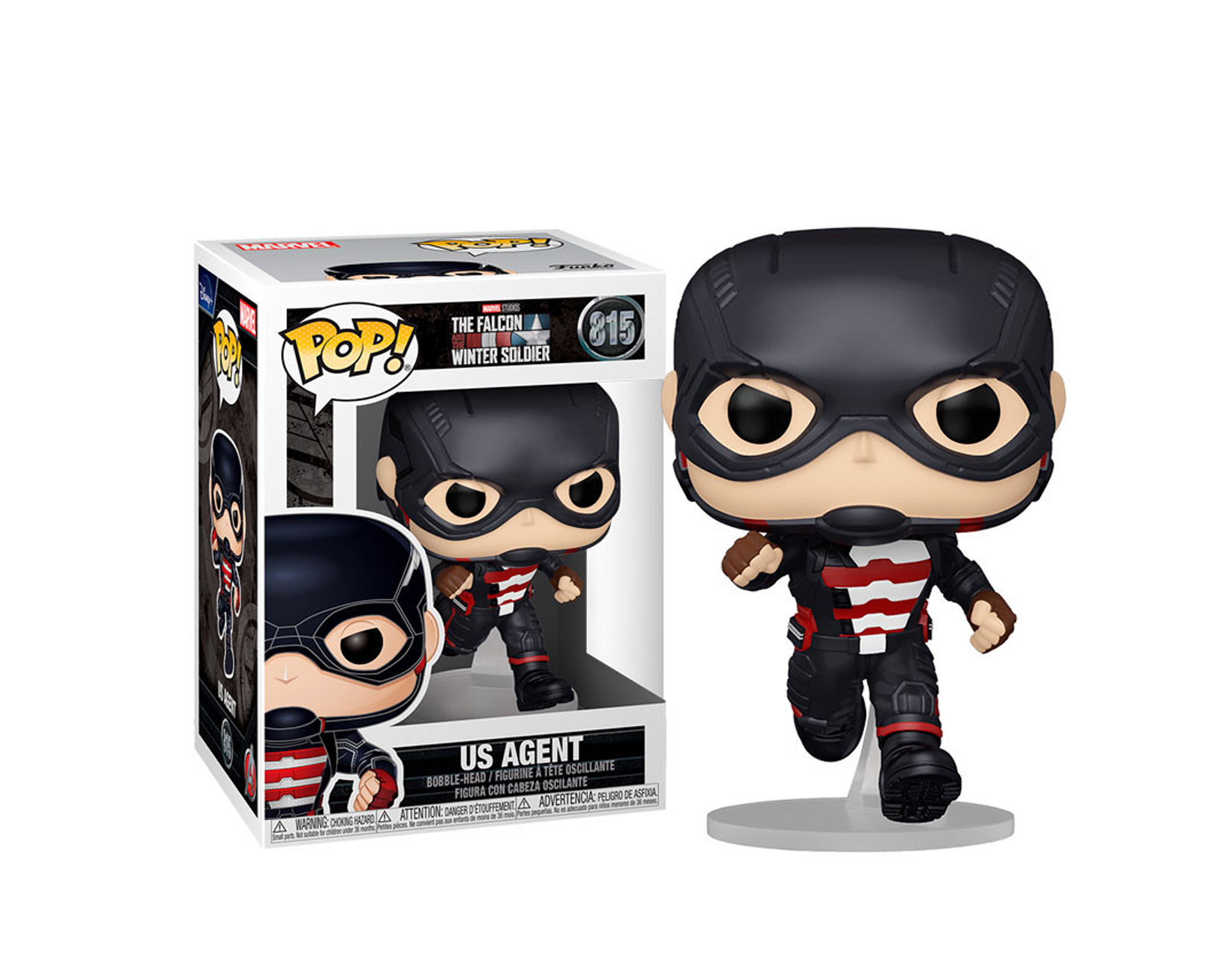 Figura de Funko Pop Us Agent 815 de Falcon y el Soldado de Invierno