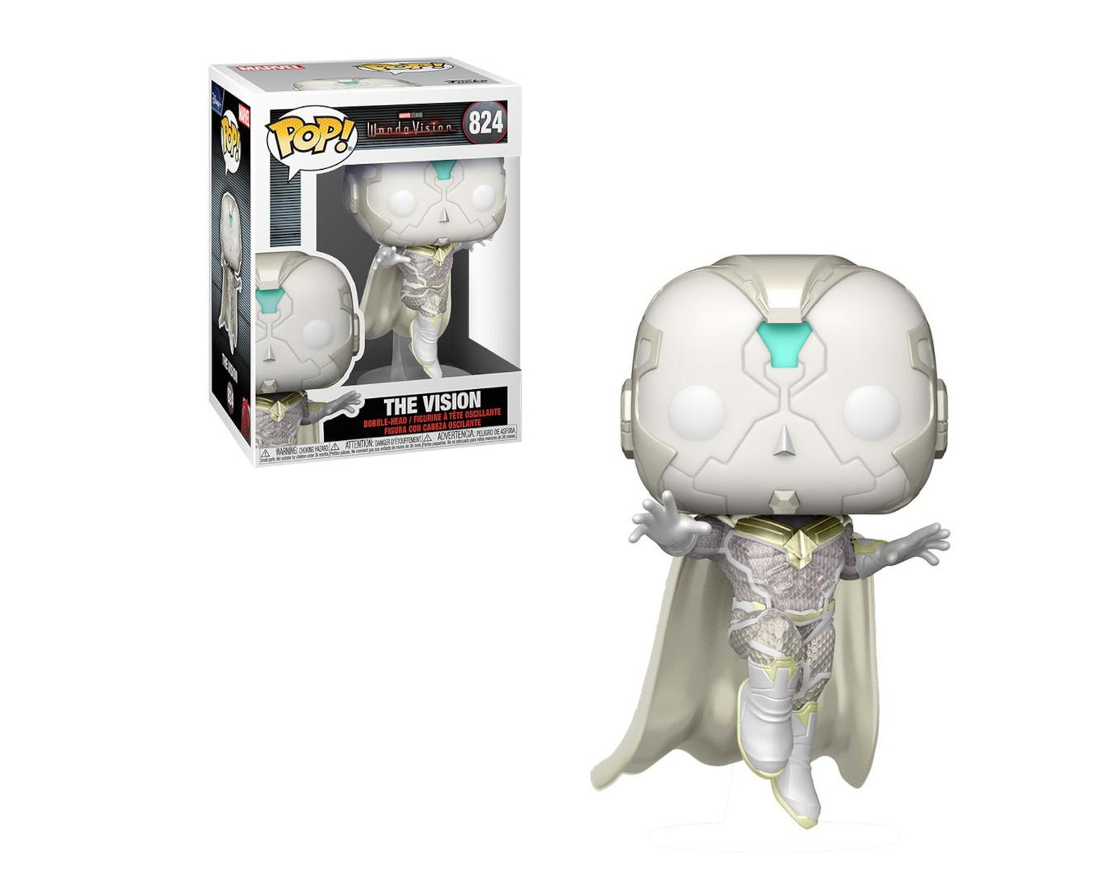 Foto 2 pulgar | Figura de Funko Pop The Vision 824 de Wandavision