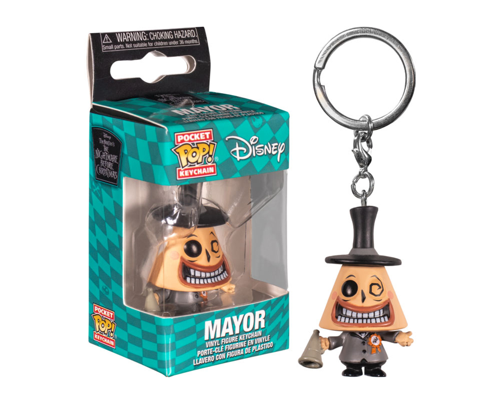 Foto 2 pulgar | Llavero Funko Pop Mayor de Disney Keychain Pocket