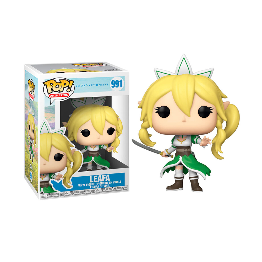 Foto 4 pulgar | Figura de Leafa 991 Sword Art Online Funko Pop