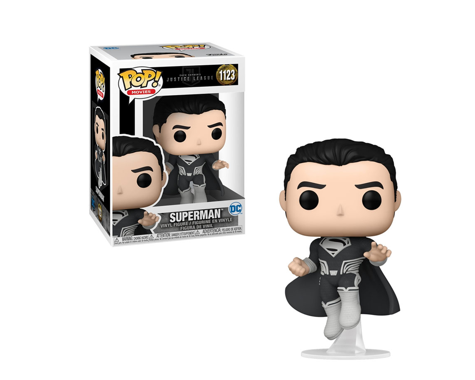 Figura de Superman 1123 Zack Snyders Justice League Funko Pop