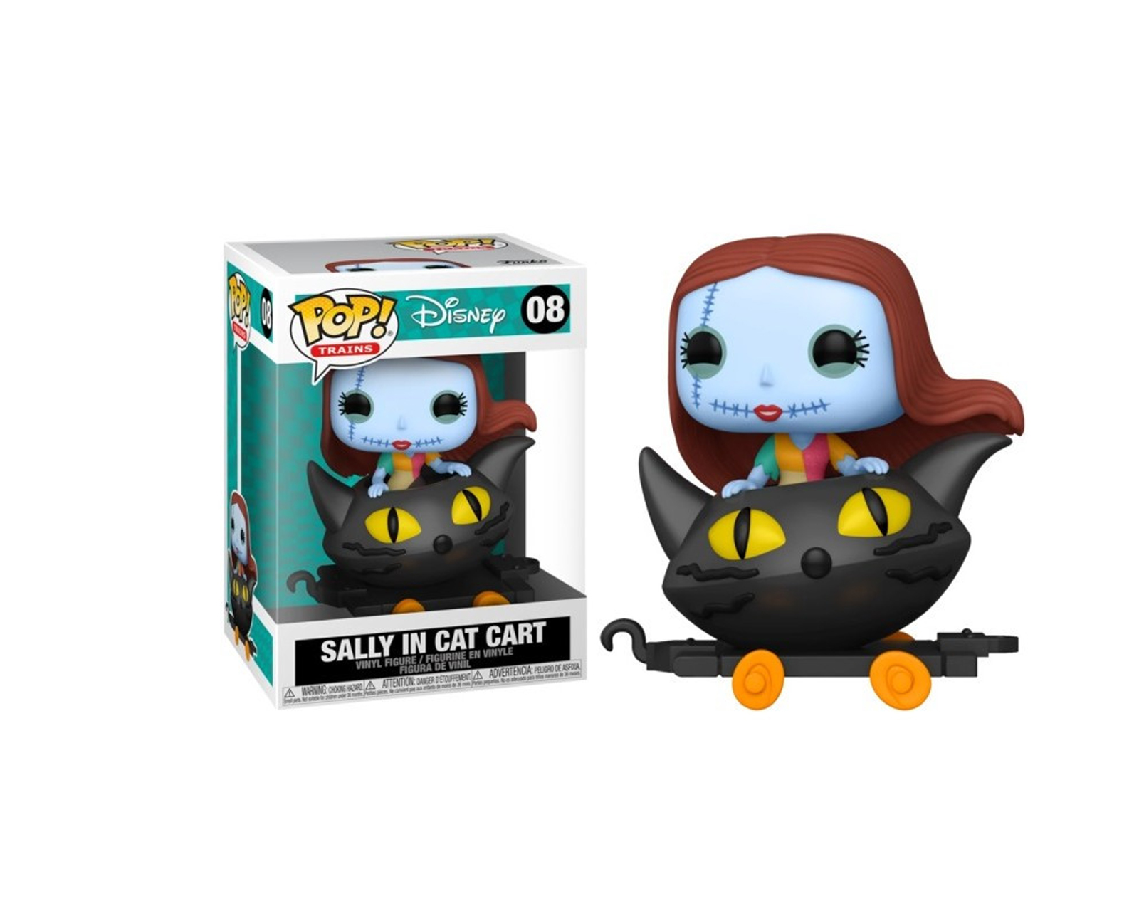 Foto 2 pulgar | Figura de Sally In Cat Cart 08 Disney Funko Pop