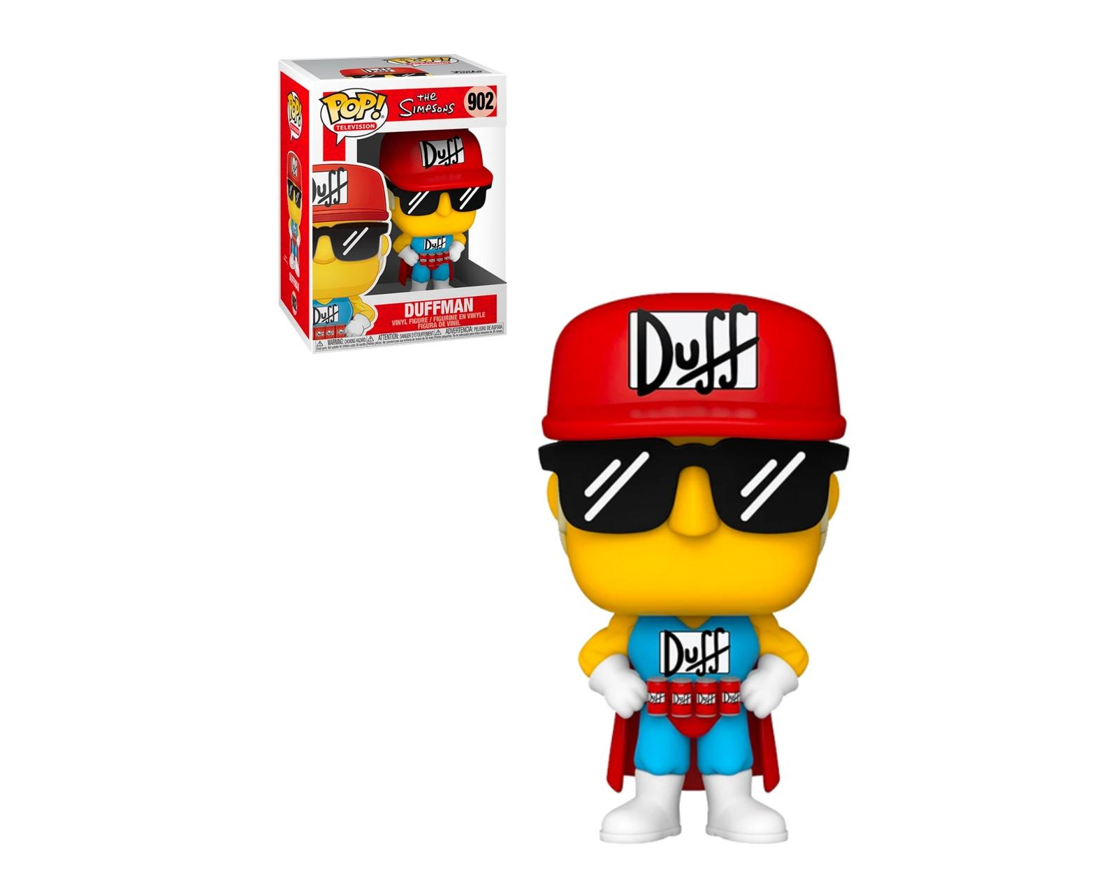 Foto 2 pulgar | Figura de Funko Pop Duffman 902 Los Simpsons