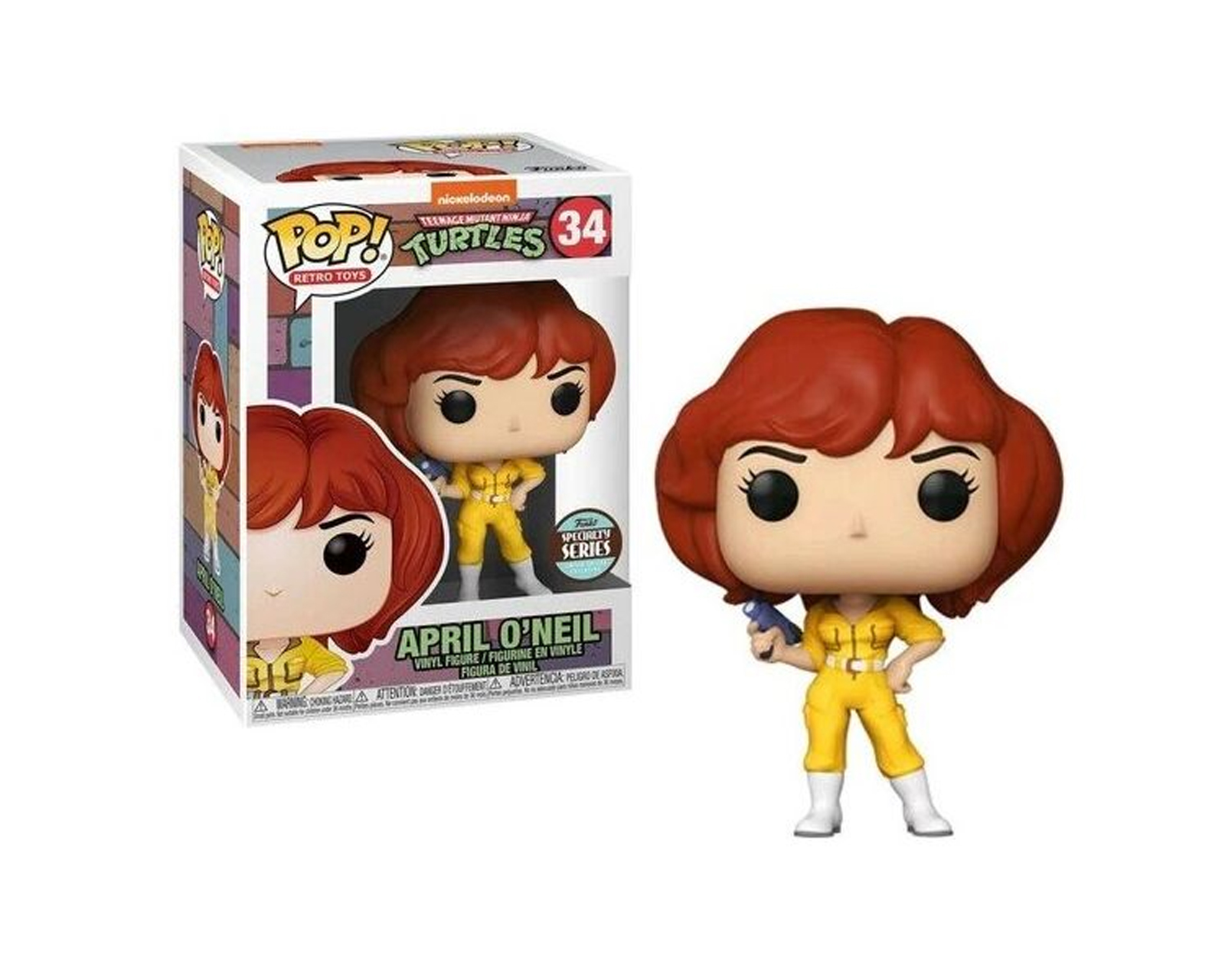 Figura de April O Neil 34 Tortugas Ninja Funko Pop