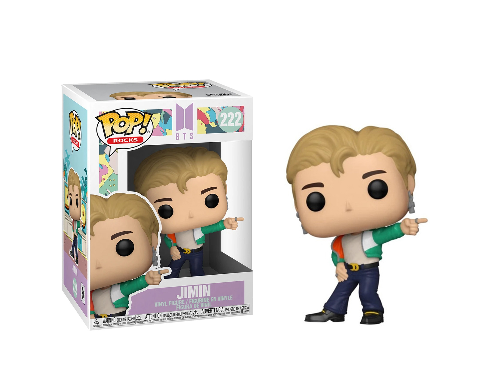 Figura Funko Pop de Jimin 222 Bts Dynamite