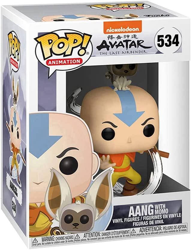 Foto 3 pulgar | Figura de Aang With Momo 534 Avatar Funko Pop