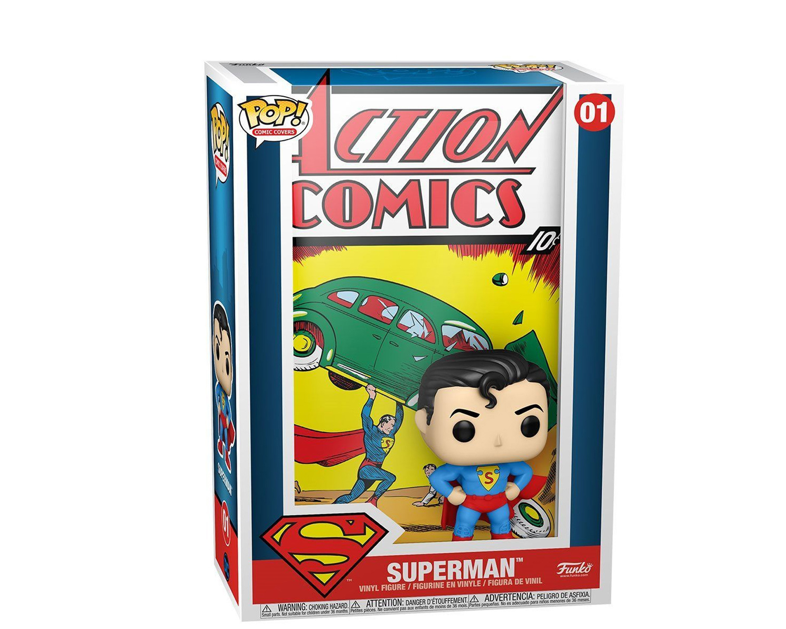 Foto 2 pulgar | Figura de Funko Pop Superman 01 de Action Comics