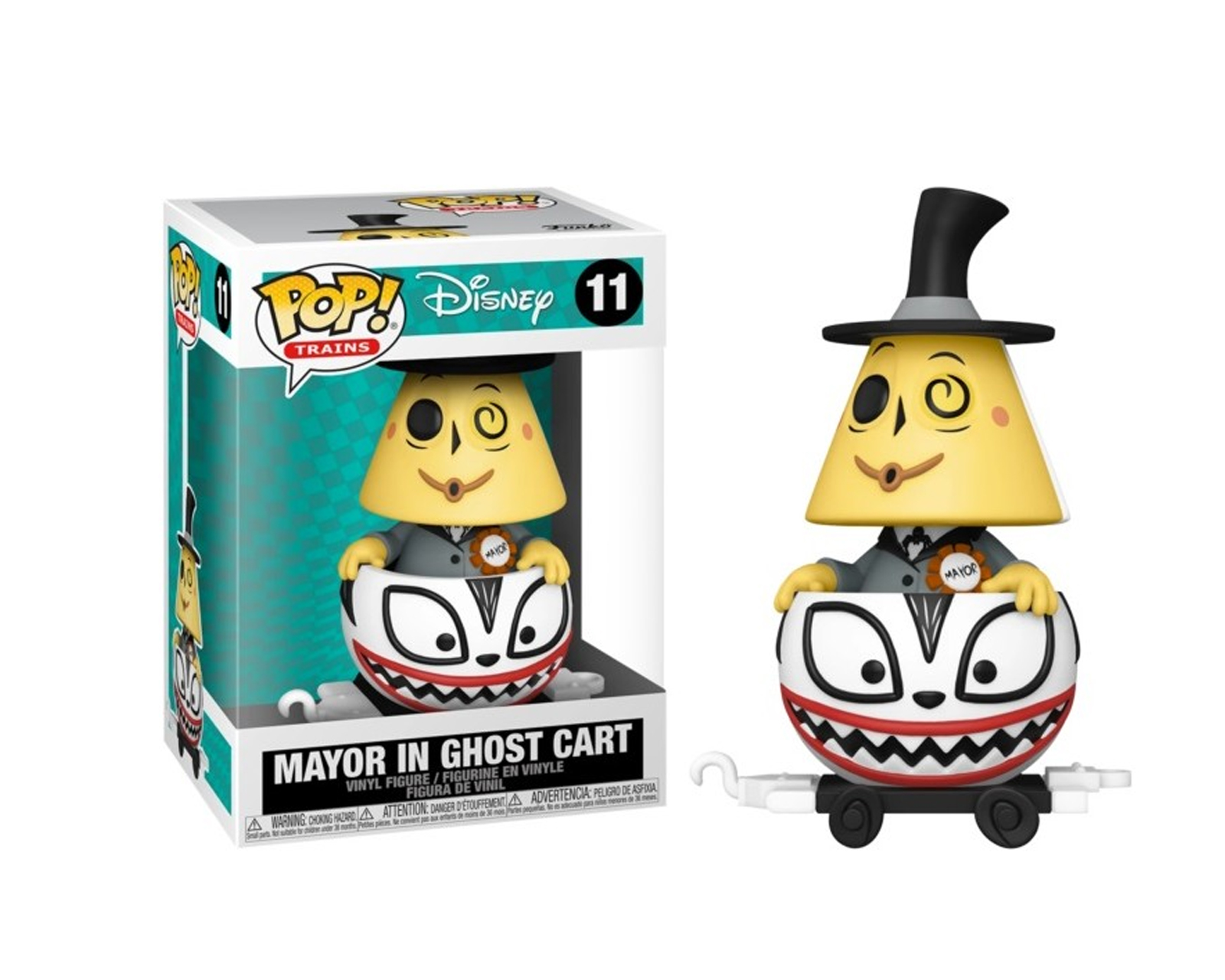 Foto 2 pulgar | Figura de Mayor In Ghost Cart 11 Disney Funko Pop