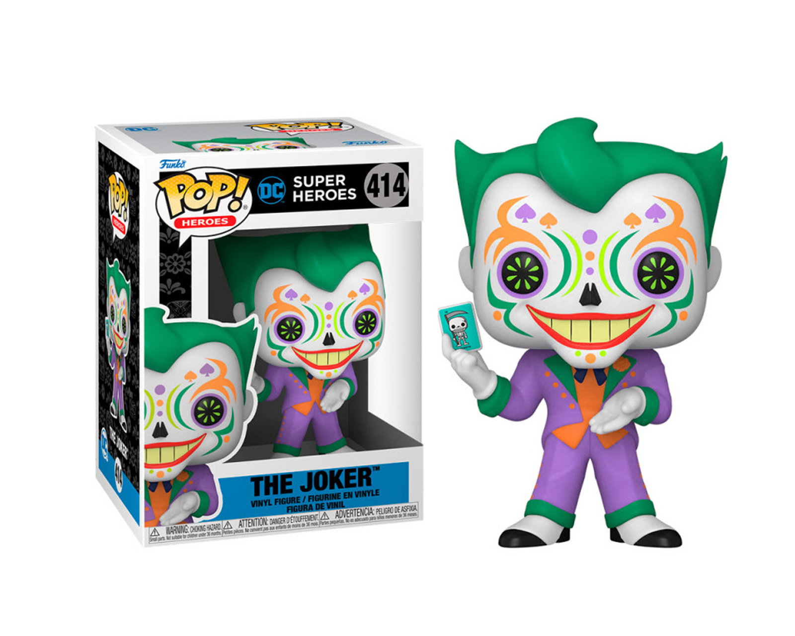 Foto 2 pulgar | Figura de he Joker 414 Dc Super Heroes Funko Pop