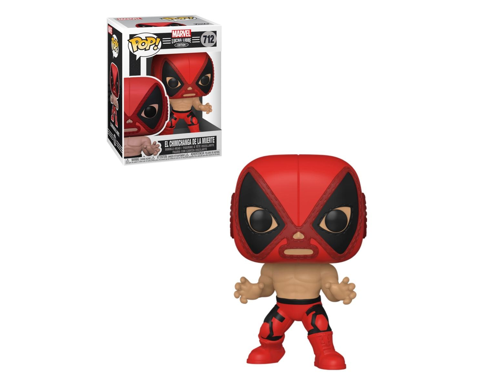 Foto 2 pulgar | Figura de Funko Pop El Chimichanga de la Muerte 712 de Marvel Lucha