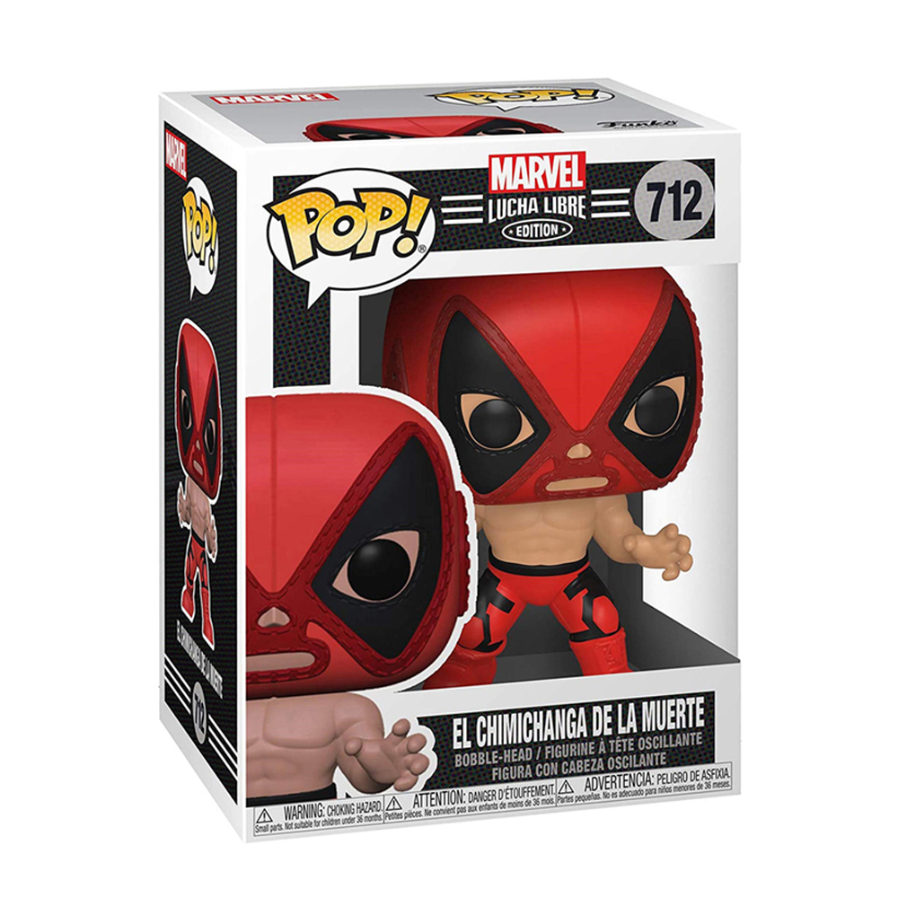 Foto 3 pulgar | Figura de Funko Pop El Chimichanga de la Muerte 712 de Marvel Lucha