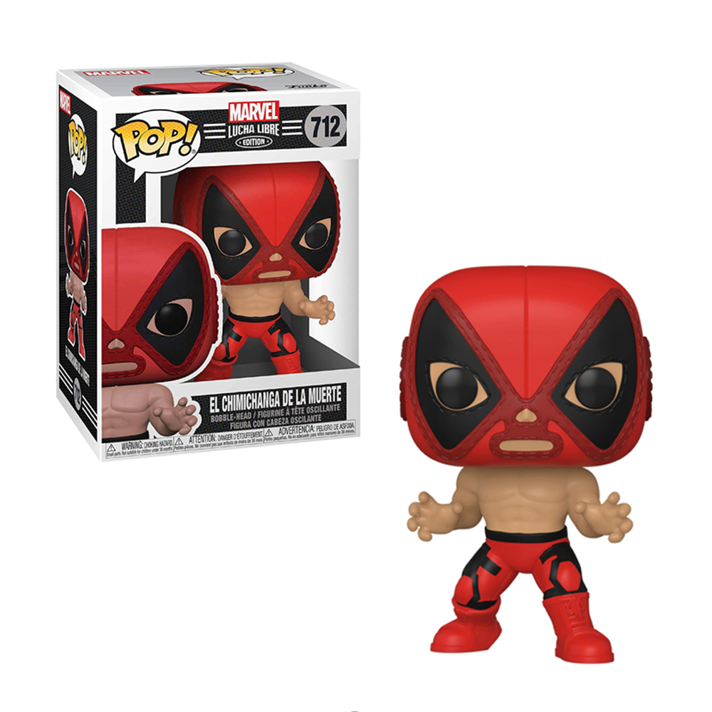 Foto 4 pulgar | Figura de Funko Pop El Chimichanga de la Muerte 712 de Marvel Lucha