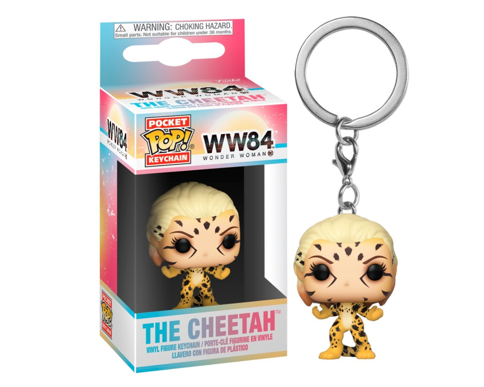 Foto 2 pulgar | Llavero Funko Pocket Kechain Pop The Cheetah Ww84 de la Mujer Maravilla