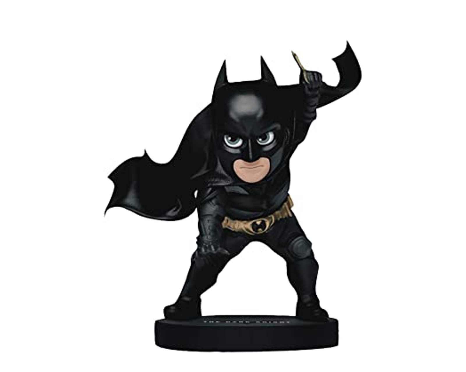 Foto 2 pulgar | Figura Banpresto Batman con Batarang Beast Kingdom Mini Egg Attack DC Trilogia Dark Knight