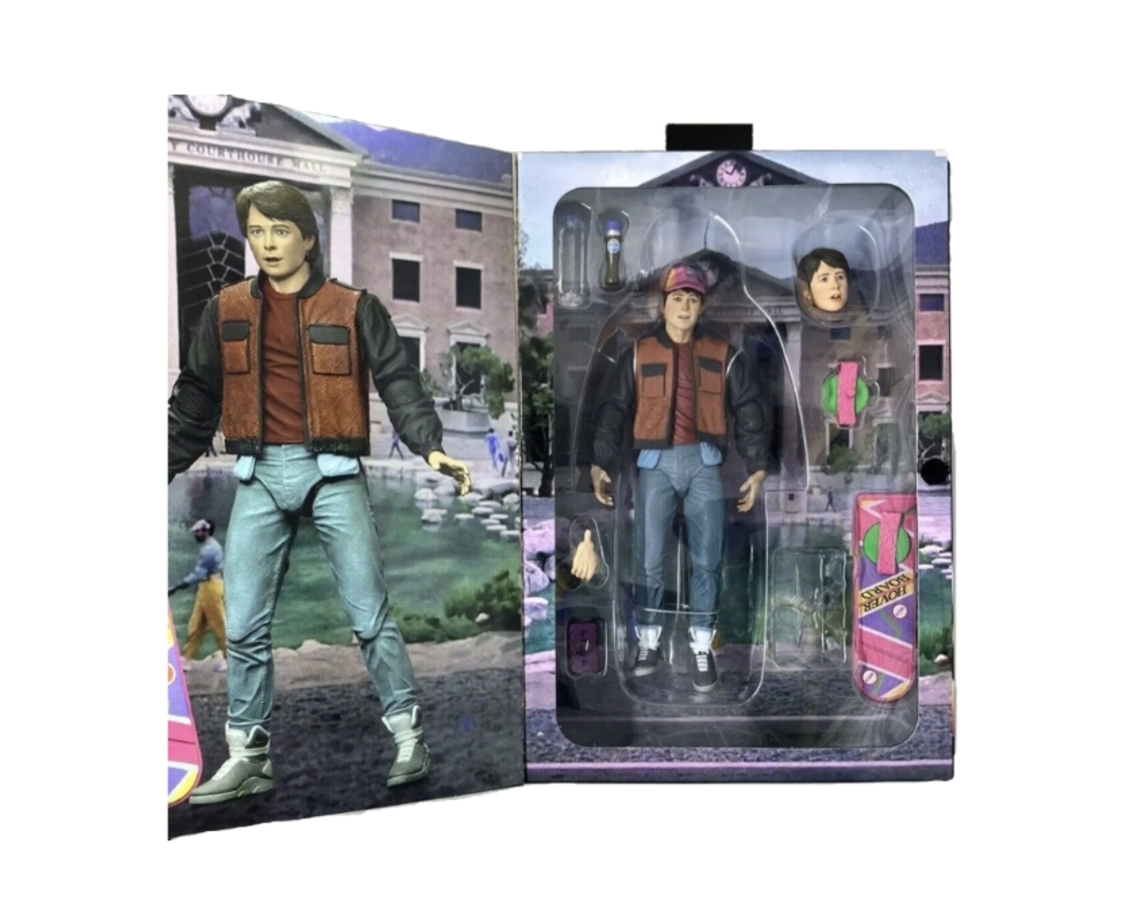 Foto 5 pulgar | Figura de Neca Marty Mcfly 2015 Back To The Future II