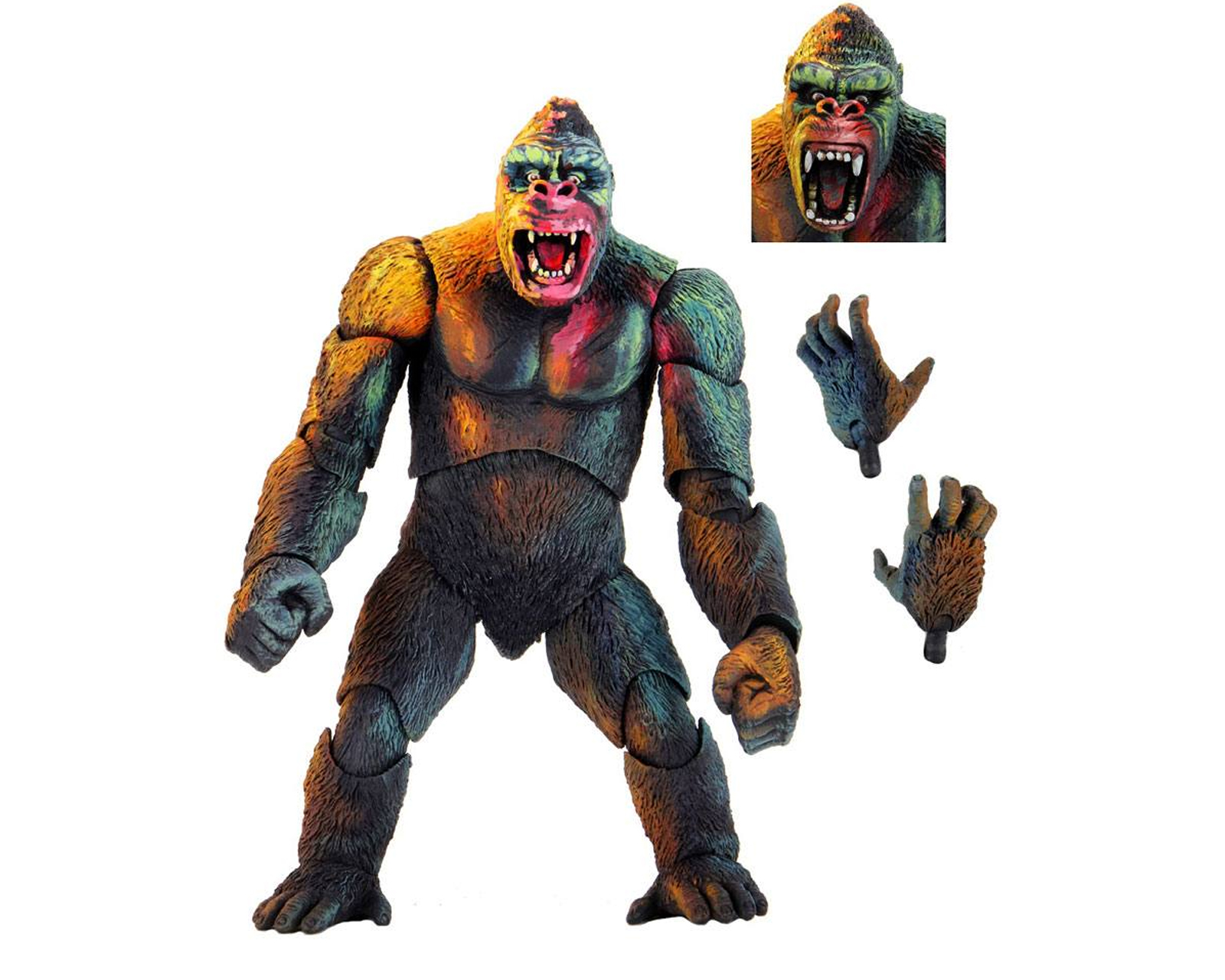 Figura de Neca King Kong Ilustrado Escala 8 Pulgadas