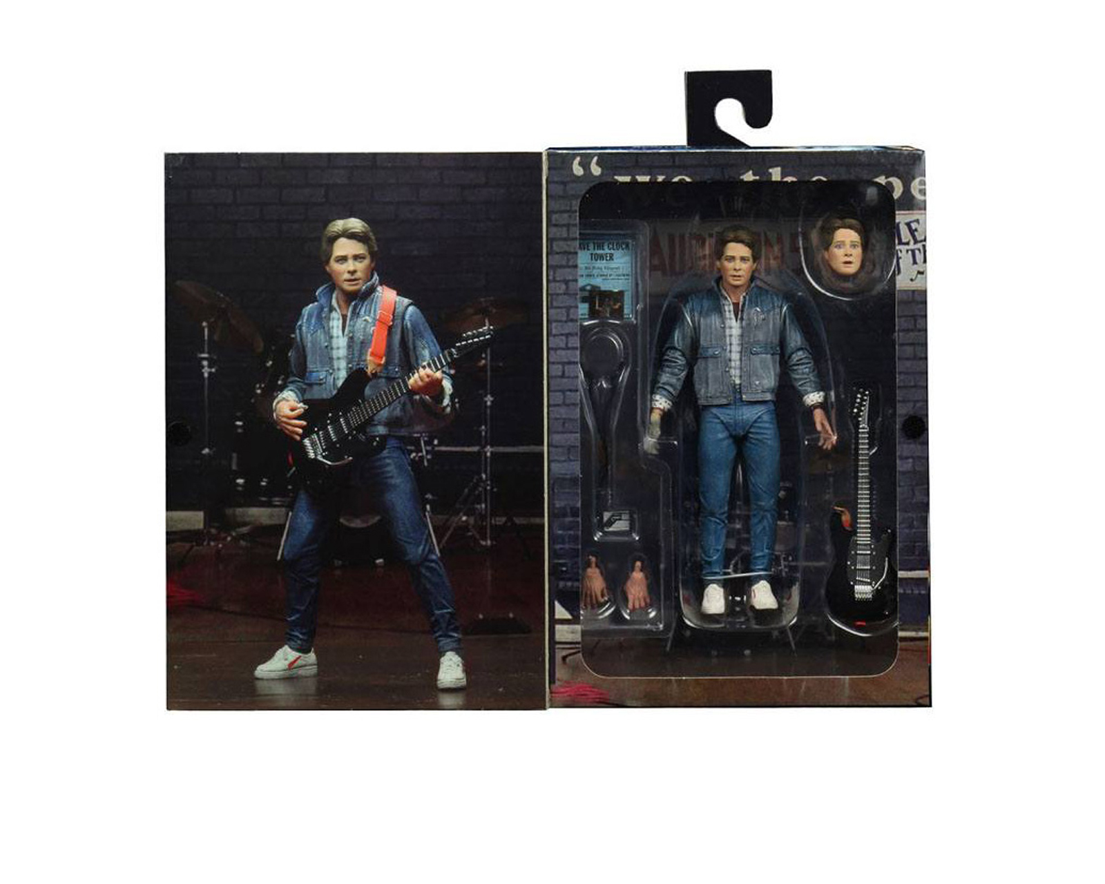 Foto 4 pulgar | Figura de Neca Marty Mcfly Audición de Guerra de Bandas