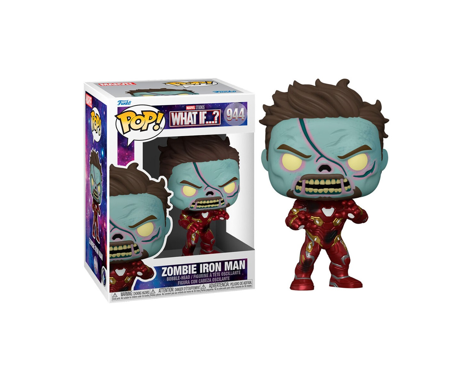 Foto 2 pulgar | Funko Pop Zombie Iron Man 944 What If