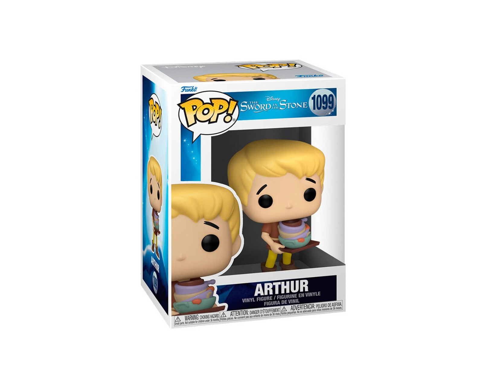 Figura Funko Pop Arthur 1099 La Espada y La Piedra