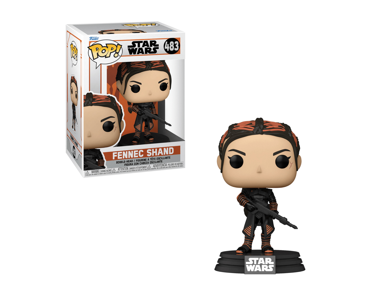 Foto 2 pulgar | Figura Funko Pop Fennec Shand 481 Star Wars