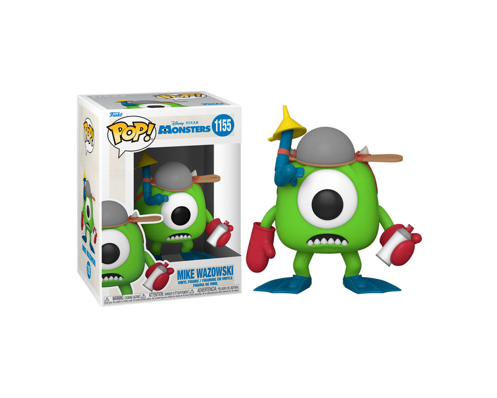 Foto 2 pulgar | Figura Funko Pop Mike Wazowski 1155 Monsters