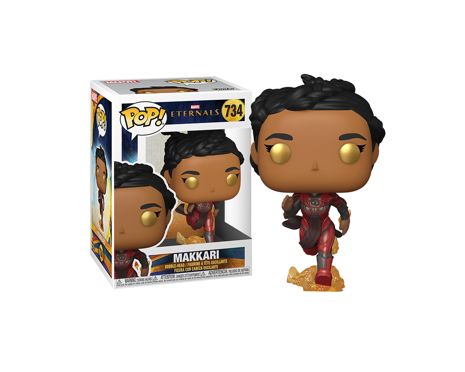 Figura Funko Pop de Makkari 734 Los Eternals