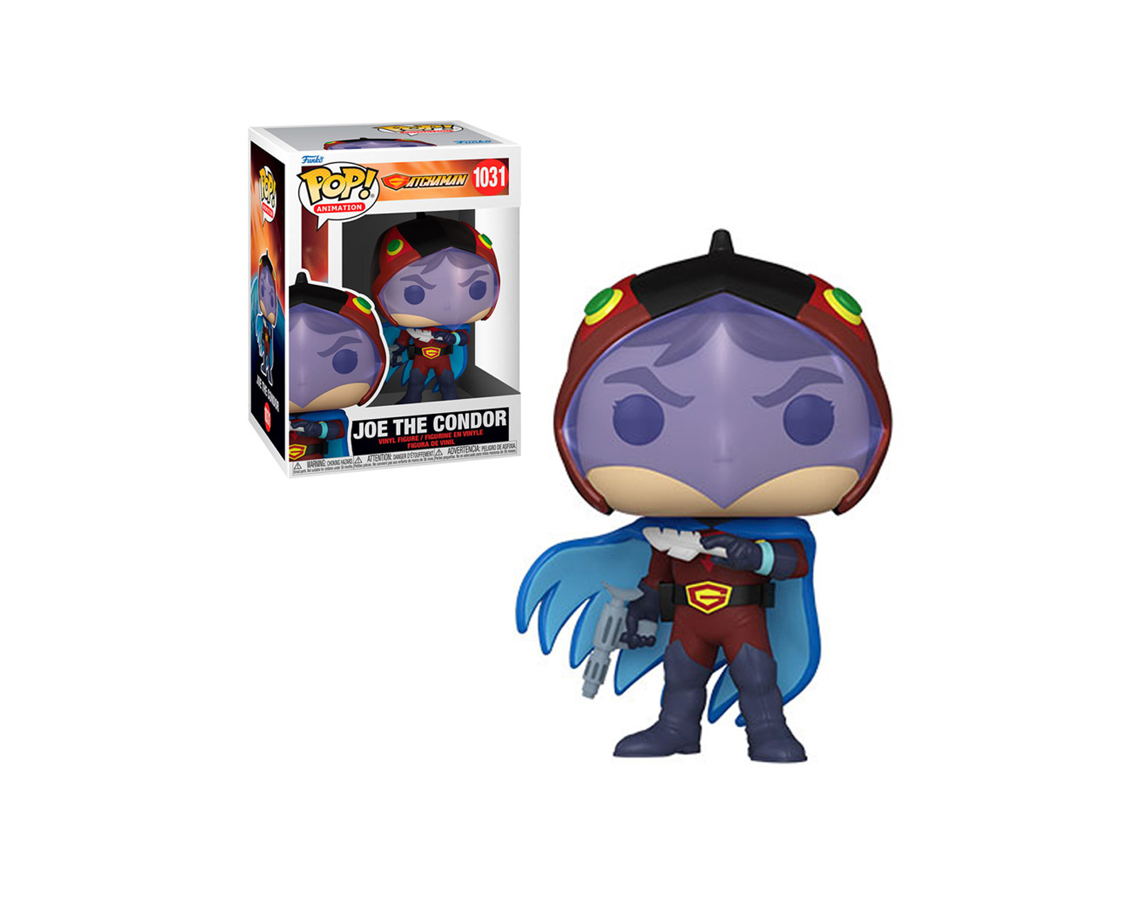 Foto 2 pulgar | Figura Funko Pop de Joe The Condor 1031 Gatchaman