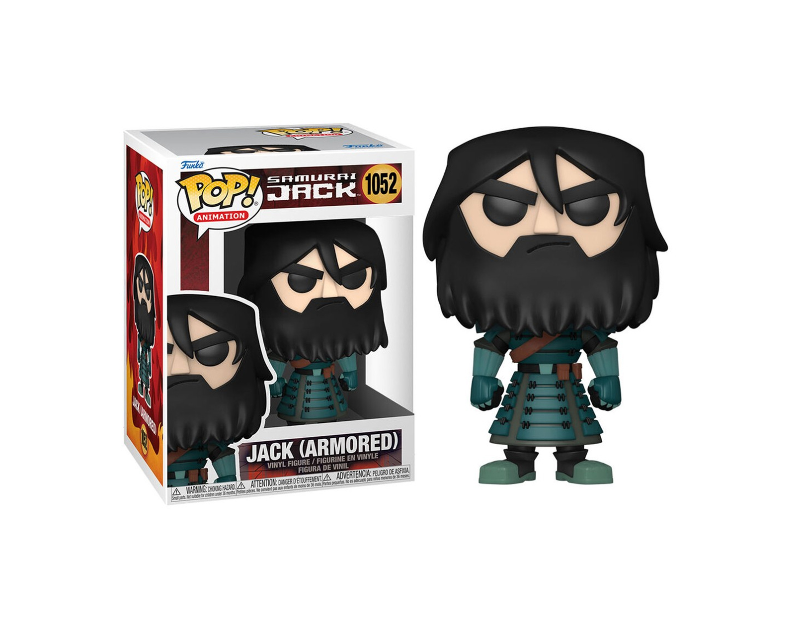 Foto 2 pulgar | Figura Funko Pop de Jack Armored 1052 Samurai Jack