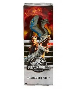 Foto 2 | Velociraptor Blue Jurassic World Mattel Figura 30 cm