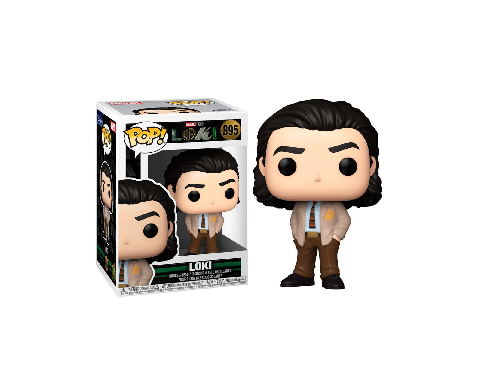 Figura de Loki 895 Funko Pop Marvel Studios Colección