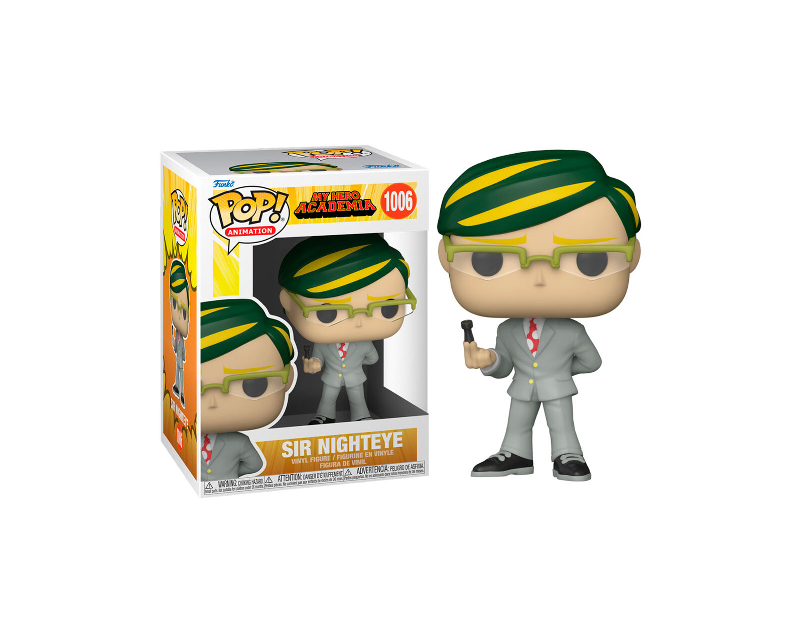 Foto 1 | Figura Funko Pop Sir Nighteye 1006 My Hero Academia Anime